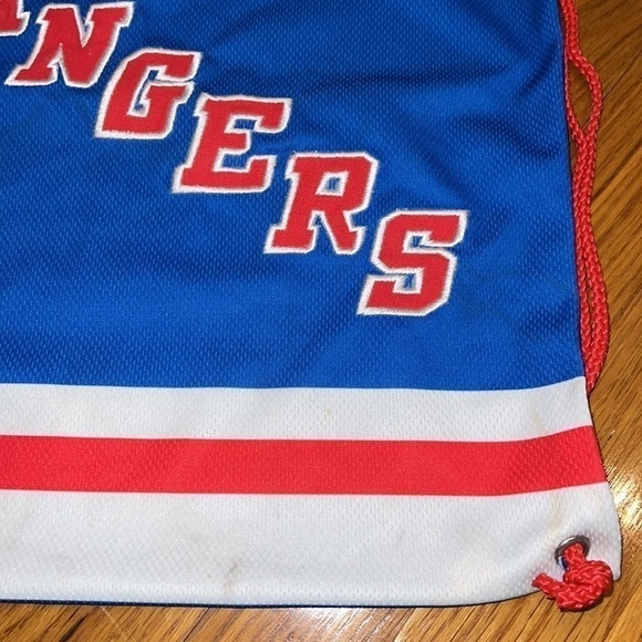 Rare New York Rangers Brandon Dubinsky Drawstring Backpack - Picture 4 of 12
